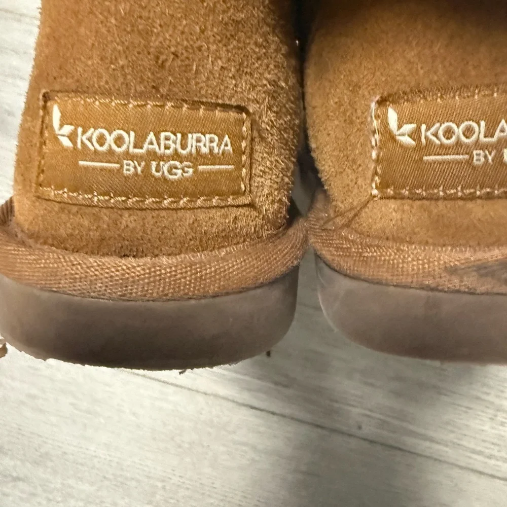 Koolaburra Tan Boots with Plush Lining